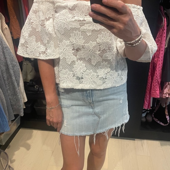 Nicholas lace embroidered top - Picture 3 of 4